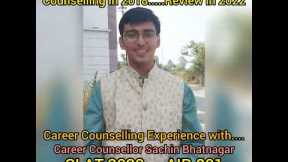 Career Counselling Experience With Career Counsellor Sachin Bhatnagar...
