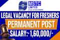 Legal Vacancy for Freshers |