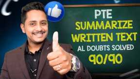 PTE Summarize Written Text Secrets | Score 90 with This Method!