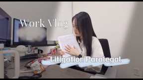 LET'S TALK | My REALISTIC Law Firm 9-5 job | Paralegal |