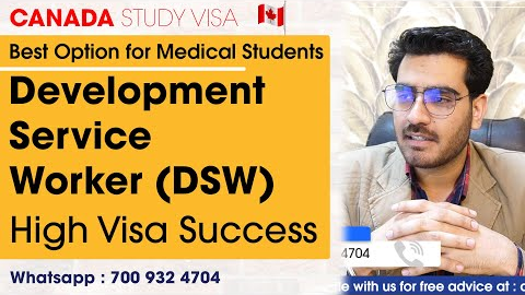 Development Service Worker Program to Study In Canada | with Carrier Options