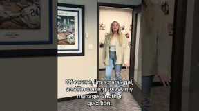 I'm a paralegal, of course...