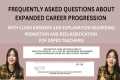 FAQS REGARDING EXPANDED CAREER