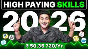 Top 10 HIGH PAYING Tech Skills in 2026 | No Hype, Only Truth