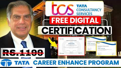 TATA Career Enhancement Program | 9-Weeks Free Course 2026 🔥 Tata 9 Courses with Free Certificate
