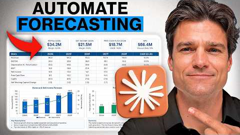 How I Use Claude to Automate Financial Forecasting (Full Tutorial)