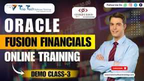 Oracle Fusion Financials Online Training | Job-Focused ERP Training |