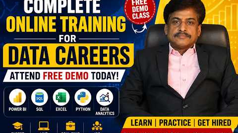 Complete Online Training for Data Careers | Attend Free Demo Today