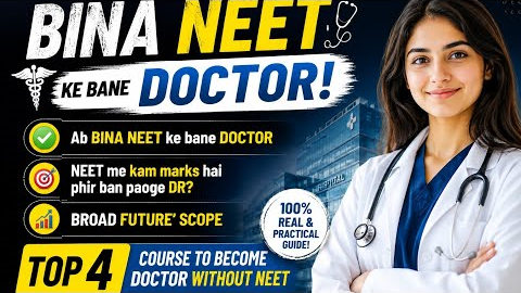 Courses to become doctor without neet