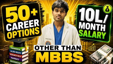 NEET/MBBS NAHI HUA? 50+ High Salary Career Options