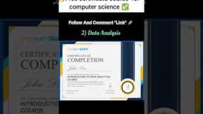 🔥 Top FREE Certification Courses for Computer Science Students ✅ | Career Boost 2025 🚀