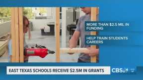 East Texas schools receive funding boost for career training programs