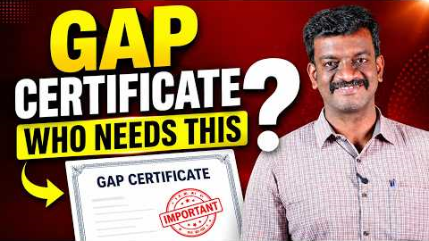 Gap Certificate - Who Needs This | Documents Required for Medical Counselling | Mizpah Academy