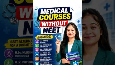 Best Medical Courses Without NEET 🔥 High Salary Career Options 2026