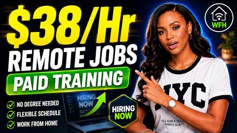 6 Remote Jobs | Hiring Right Now | No Degree | Paid Training Available!
