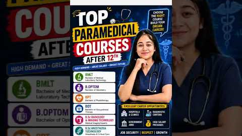 Top Paramedical Courses After 12th 🔥 High Salary Career Options in 2026