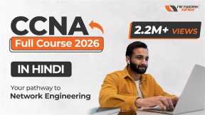 Free CCNA Full Course in Hindi | Start Your Networking Career Today!