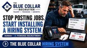 The Blue Collar Hiring System | Human + AI Powered Recruitment