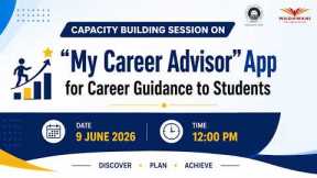 Capacity Building Session on “My Career Advisor” App for Career Guidance to Students