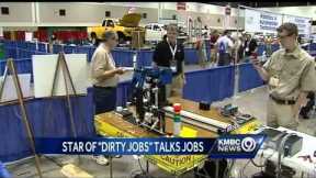 'Dirty Jobs' star pushes for job training programs
