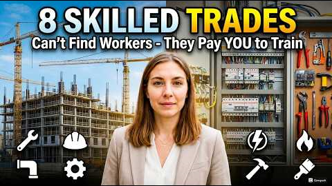 8 Skilled Trades That Can't Find Anyone Most Pay You to Learn