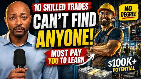 10 Skilled Trades That Can't Find Anyone (Most Pay You to Learn)