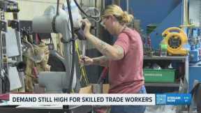 Demand for skilled trade workers continues to grow