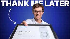 The Only Finance Certificate You'll Need in 2026