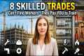 8 Skilled Trades That Can't Find