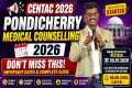 🔴Live - 📢CENTAC 2026 | Pondicherry