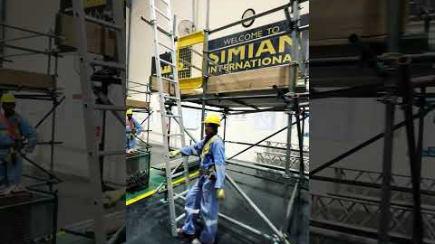 Our CISRS #scaffolder  Level 1 #training is in full swing.  #career training  #construction #cisrs