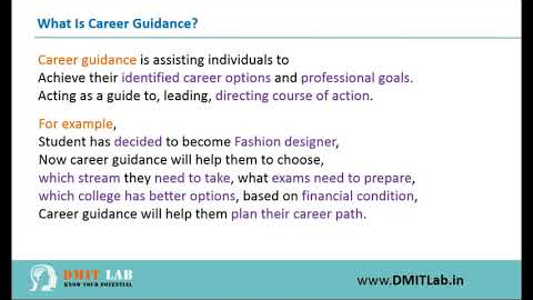 Career Counselling Vs Career Guidance
