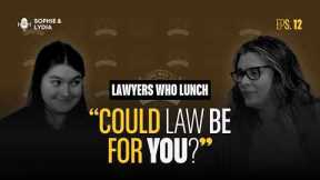 Careers in Law: More Than Solicitors & Barristers | Lawyers Who Lunch #12