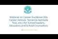 Webinar on Career Guidance for School 