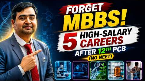 Forget MBBS! 5 High-Salary Careers after 12th PCB (No NEET) 💸